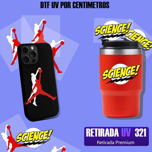 DTF UV por centimetros - 321DTF
