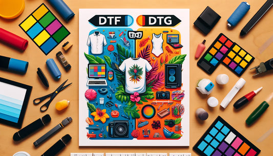 DTF vs. DTG: Impresión Textil