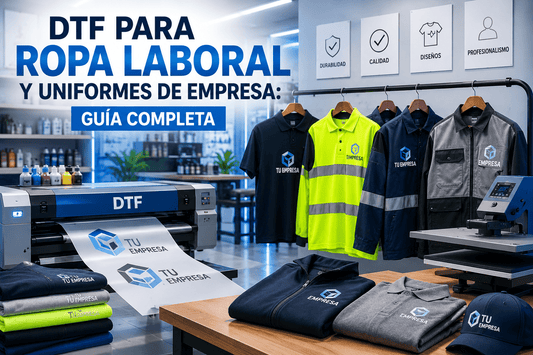 DTF para ropa laboral y uniformes de empresa: ventajas, durabilidad y costes - 321DTF