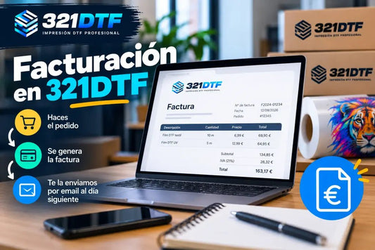 Facturación en 321DTF: cómo recibir y corregir tus facturas - 321DTF