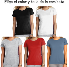 Camiseta manga corta Mujer B&C