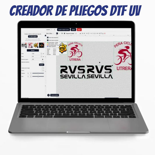 Crea tus pliegos DTF UV - 321DTF
