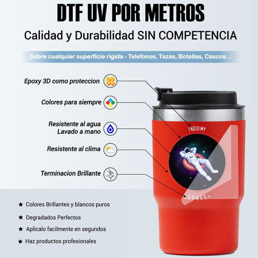DTF UV por metros - 321DTF